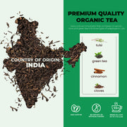 Gardenika Shop Tulsi Spicy Chai Tea, Energy & Focus - Green Tea - Organic & Kosher Loose Leaf Tea Honeydew