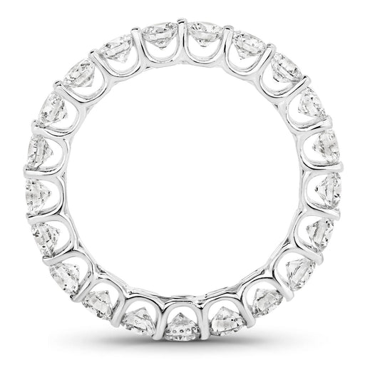 Bids.com 2.52 Carat Genuine Lab Grown Diamond 14K White Gold Ring Rings White Smoke size 6.00,size 7.00,size 8.00