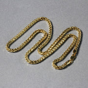 Bids.com 3.15mm 14k Yellow Gold Diamond Cut Round Franco Chain Necklaces Dark Gray 18 / Yellow Gold,20 / Yellow Gold,24 / Yellow Gold