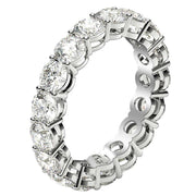 Bids.com Round Cut Lab Grown Diamond Eternity Ring in 14k White Gold (3 cttw FG/VS2) Rings White Smoke 4 / White Gold,4.5 / White Gold,5 / White Gold,5.5 / White Gold,6 / White Gold,6.5 / White Gold,7 / White Gold,7.5 / White Gold,8 / White Gold,8.5 / White Gold,9 / White Gold