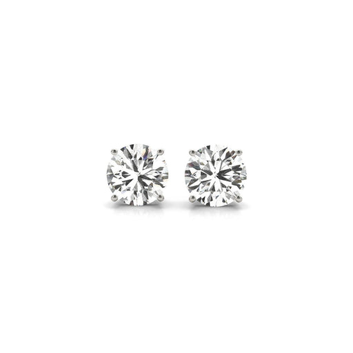 Bids.com 2 cttw Certified IGI Lab Grown Round Diamond Stud Earrings 14k White Gold (G/VS2) Earrings White Smoke White Gold