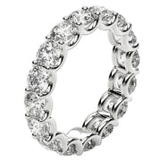 Bids.com Round Cut Lab Grown Diamond Eternity Ring in 14k White Gold (4 cttw FG/VS2) Rings White Smoke 4 / White Gold,4.5 / White Gold,5 / White Gold,5.5 / White Gold,6 / White Gold,6.5 / White Gold,7 / White Gold,7.5 / White Gold,8 / White Gold,8.5 / White Gold,9 / White Gold