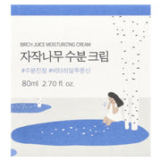 AsiaBeautyMall Round Lab Birch Juice Moisturizing Cream Moisturizer White Smoke