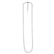Bids.com Endless Adjustable Cable Chain in 14k White Gold (1.70 mm) Necklaces White Smoke 22 / White Gold