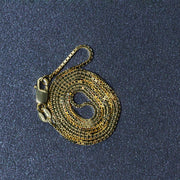Bids.com 14k Yellow Gold Classic Box Chain 1.0mm Necklaces Dark Slate Gray 16 / Yellow Gold,18 / Yellow Gold,20 / Yellow Gold,22 / Yellow Gold,24 / Yellow Gold,30 / Yellow Gold