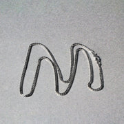 Bids.com 14k White Gold Classic Box Chain 1.4mm Necklaces Gray 16 / White Gold,18 / White Gold,20 / White Gold,22 / White Gold,24 / White Gold,30 / White Gold