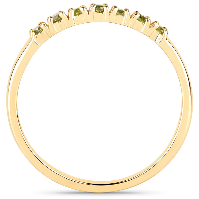 Bids.com 0.22 Carat Genuine Dark Yellow Diamond 14K Yellow Gold Ring (I1-I2) Rings White Smoke size 7.00,size 6.00,size 8.00