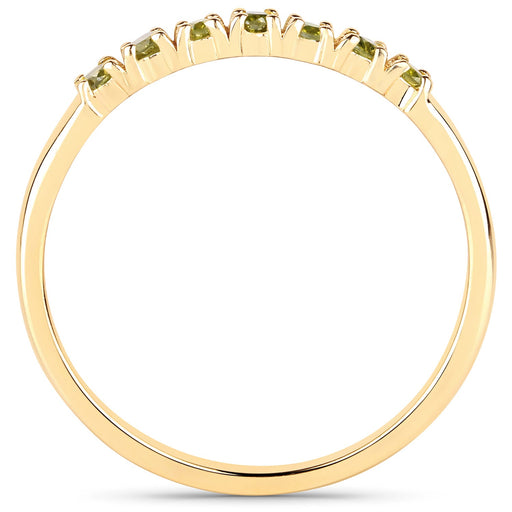 Bids.com 0.22 Carat Genuine Dark Yellow Diamond 14K Yellow Gold Ring (I1-I2) Rings White Smoke size 7.00,size 6.00,size 8.00