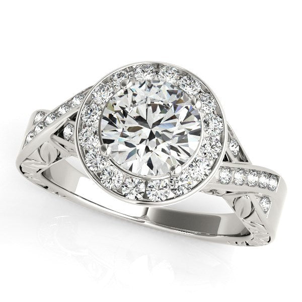 Bids.com Halo Set Diamond Engagement Ring in 14k White Gold (1 5/8 cttw) Rings White Smoke 3 / White Gold,3.5 / White Gold,4 / White Gold,4.5 / White Gold,5 / White Gold,5.5 / White Gold,6 / White Gold,6.5 / White Gold,7 / White Gold,7.5 / White Gold,8 / White Gold,8.5 / White Gold,9 / White Gold