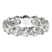 Bids.com Round Cut Lab Grown Diamond Eternity Ring in 14k White Gold (6 cttw FG/VS2) Rings White Smoke 4 / White Gold,4.5 / White Gold,5 / White Gold,5.5 / White Gold,6 / White Gold,6.5 / White Gold,7 / White Gold,7.5 / White Gold,8 / White Gold,8.5 / White Gold,9 / White Gold
