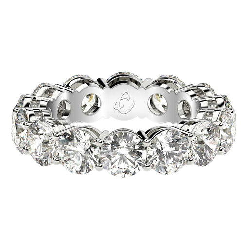 Bids.com Round Cut Lab Grown Diamond Eternity Ring in 14k White Gold (6 cttw FG/VS2) Rings White Smoke 4 / White Gold,4.5 / White Gold,5 / White Gold,5.5 / White Gold,6 / White Gold,6.5 / White Gold,7 / White Gold,7.5 / White Gold,8 / White Gold,8.5 / White Gold,9 / White Gold