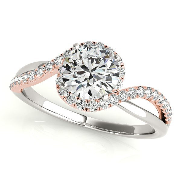 Bids.com 14k White And Rose Gold Bypass Band Diamond Engagement Ring (1 1/8 cttw) Rings White Smoke 3 / White & Rose Gold,3.5 / White & Rose Gold,4 / White & Rose Gold,4.5 / White & Rose Gold,5 / White & Rose Gold,5.5 / White & Rose Gold,6 / White & Rose Gold,6.5 / White & Rose Gold,7 / White & Rose Gold,7.5 / White & Rose Gold,8 / White & Rose Gold,8.5