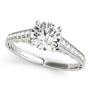 Bids.com 14k White Gold Cathedral Design Diamond Engagement Ring (1 1/4 cttw) Rings White Smoke 3 / White Gold,3.5 / White Gold,4 / White Gold,4.5 / White Gold,5 / White Gold,5.5 / White Gold,6 / White Gold,6.5 / White Gold,7 / White Gold,7.5 / White Gold,8 / White Gold,8.5 / White Gold,9 / White Gold