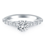 Bids.com 14k White Gold Fancy Shaped Diamond Engagement Ring Rings White Smoke 4 / White Gold,4.5 / White Gold,5 / White Gold,5.5 / White Gold,6 / White Gold,6.5 / White Gold,7 / White Gold,7.5 / White Gold,8 / White Gold,8.5 / White Gold,9 / White Gold