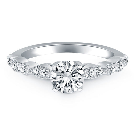 Bids.com 14k White Gold Fancy Shaped Diamond Engagement Ring Rings White Smoke 4 / White Gold,4.5 / White Gold,5 / White Gold,5.5 / White Gold,6 / White Gold,6.5 / White Gold,7 / White Gold,7.5 / White Gold,8 / White Gold,8.5 / White Gold,9 / White Gold