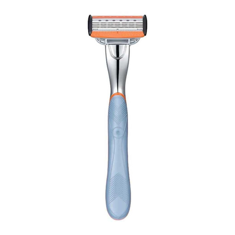 Shave Essentials 5-Blade Cartridge Razors - (4 Pack) Razors & Razor Blades White Smoke