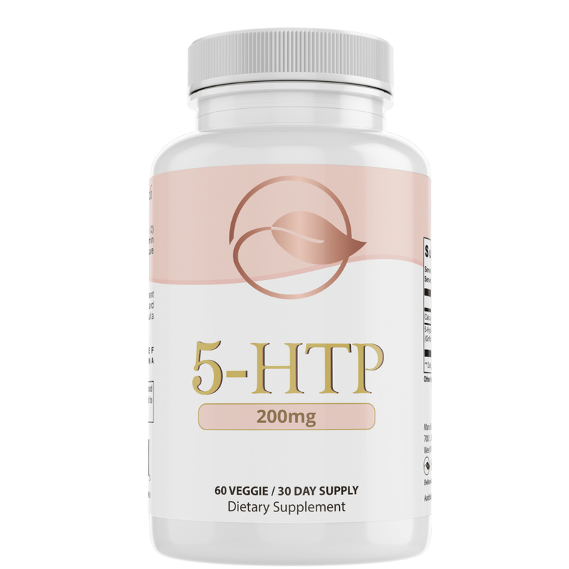 Bellawell Health 5-HTP (5-Hydroxytryptophan) by Bellawell Capsules Lavender