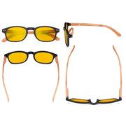 eyekeeper.com 5 Pack Bamboo-look Temple Blue Light Blocking Readers HP034 Eyeglasses White Smoke 5 Pairs Mix / without magnification,5 Pairs Mix / +0.50,5 Pairs Mix / +0.75,5 Pairs Mix / +1.00,5 Pairs Mix / +1.25,5 Pairs Mix / +1.50,5 Pairs Mix / +1.75,5 Pairs Mix / +2.00,5 Pairs Mix / +2.25,5 Pairs Mix / +2.50,5 Pairs Mix / +3.00