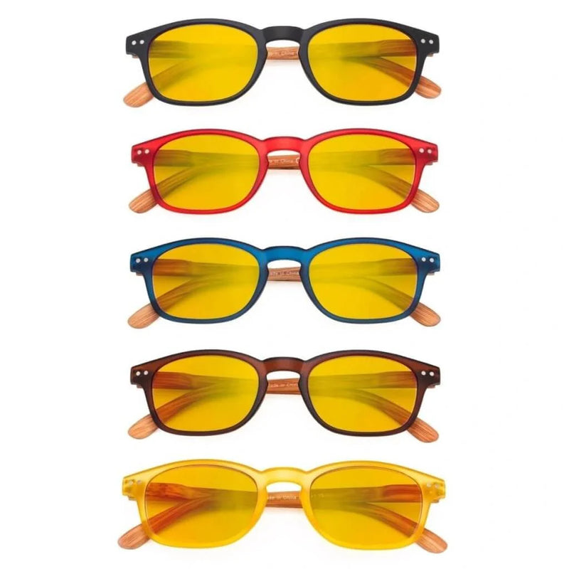 eyekeeper.com 5 Pack Bamboo-look Temple Blue Light Blocking Readers HP034 Eyeglasses White Smoke 5 Pairs Mix / without magnification,5 Pairs Mix / +0.50,5 Pairs Mix / +0.75,5 Pairs Mix / +1.00,5 Pairs Mix / +1.25,5 Pairs Mix / +1.50,5 Pairs Mix / +1.75,5 Pairs Mix / +2.00,5 Pairs Mix / +2.25,5 Pairs Mix / +2.50,5 Pairs Mix / +3.00