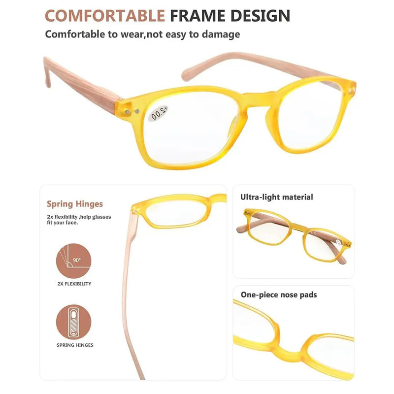 eyekeeper.com 5 Pack Bamboo Pattern Reading Glasses R034 Eyeglasses White Smoke 5 Pairs Mix / +0.50,5 Pairs Mix / +0.75,5 Pairs Mix / +1.00,5 Pairs Mix / +1.25,5 Pairs Mix / +1.50,5 Pairs Mix / +1.75,5 Pairs Mix / +2.00,5 Pairs Mix / +2.25,5 Pairs Mix / +2.50,5 Pairs Mix / +2.75,5 Pairs Mix / +3.00,5 Pairs Mix / +3.50,5 Pairs Mix / +
