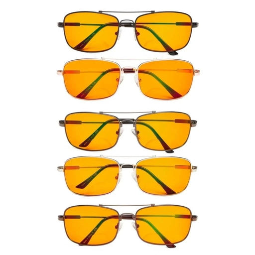eyekeeper.com 5 Pack Blue Light Blocking Bifocal Readers DSSG1805 Eyeglasses White Smoke 5 Pairs Mix / +1.00,5 Pairs Mix / +1.50,5 Pairs Mix / +2.00,5 Pairs Mix / +2.50,5 Pairs Mix / +3.00