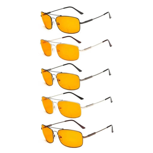 eyekeeper.com 5 Pack Blue Light Blocking Bifocal Readers DSSG1805 Eyeglasses White Smoke 5 Pairs Mix / +1.00,5 Pairs Mix / +1.50,5 Pairs Mix / +2.00,5 Pairs Mix / +2.50,5 Pairs Mix / +3.00