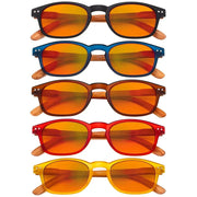 eyekeeper.com 5 Pack Blue Light Blocking Glasses Orange Tinted Lens DS034 Eyeglasses White Smoke 5 Pairs Mix / +0.50,5 Pairs Mix / +0.75,5 Pairs Mix / +1.00,5 Pairs Mix / +1.25,5 Pairs Mix / +1.50,5 Pairs Mix / +1.75,5 Pairs Mix / +2.00,5 Pairs Mix / +2.25,5 Pairs Mix / +2.50,5 Pairs Mix / +3.00