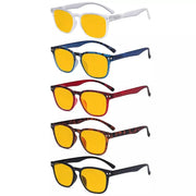 eyekeeper.com 5 Pack Blue Light Blocking Reading Glasses Amber Lens HP079 Eyeglasses White Smoke 5 Pairs Mix / without magnification,5 Pairs Mix / +0.50,5 Pairs Mix / +0.75,5 Pairs Mix / +1.00,5 Pairs Mix / +1.25,5 Pairs Mix / +1.50,5 Pairs Mix / +1.75,5 Pairs Mix / +2.00,5 Pairs Mix / +2.25,5 Pairs Mix / +2.50,5 Pairs Mix / +3.00