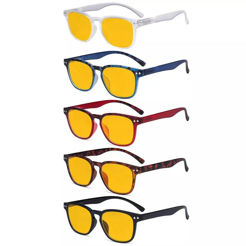 eyekeeper.com 5 Pack Blue Light Blocking Reading Glasses Amber Lens HP079 Eyeglasses White Smoke 5 Pairs Mix / without magnification,5 Pairs Mix / +0.50,5 Pairs Mix / +0.75,5 Pairs Mix / +1.00,5 Pairs Mix / +1.25,5 Pairs Mix / +1.50,5 Pairs Mix / +1.75,5 Pairs Mix / +2.00,5 Pairs Mix / +2.25,5 Pairs Mix / +2.50,5 Pairs Mix / +3.00