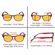 eyekeeper.com 5 Pack Blue Light Blocking Reading Glasses Amber Lens HP079 Eyeglasses White Smoke 5 Pairs Mix / without magnification,5 Pairs Mix / +0.50,5 Pairs Mix / +0.75,5 Pairs Mix / +1.00,5 Pairs Mix / +1.25,5 Pairs Mix / +1.50,5 Pairs Mix / +1.75,5 Pairs Mix / +2.00,5 Pairs Mix / +2.25,5 Pairs Mix / +2.50,5 Pairs Mix / +3.00