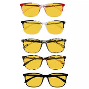 eyekeeper.com 5 Pack Blue Light Blocking Reading Glasses HP9113 Eyeglasses White Smoke 5 Pairs Mix / without magnification,5 Pairs Mix / +0.50,5 Pairs Mix / +0.75,5 Pairs Mix / +1.00,5 Pairs Mix / +1.25,5 Pairs Mix / +1.50,5 Pairs Mix / +1.75,5 Pairs Mix / +2.00,5 Pairs Mix / +3.00