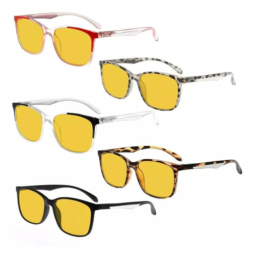 eyekeeper.com 5 Pack Blue Light Blocking Reading Glasses HP9113 Eyeglasses White Smoke 5 Pairs Mix / without magnification,5 Pairs Mix / +0.50,5 Pairs Mix / +0.75,5 Pairs Mix / +1.00,5 Pairs Mix / +1.25,5 Pairs Mix / +1.50,5 Pairs Mix / +1.75,5 Pairs Mix / +2.00,5 Pairs Mix / +3.00