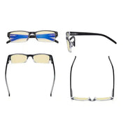eyekeeper.com 5 Pack Blue Light Blocking Reading Glasses TMCG012 Eyeglasses White Smoke 5 Pairs Mix / without magnification,5 Pairs Mix / +0.50,5 Pairs Mix / +0.75,5 Pairs Mix / +1.00,5 Pairs Mix / +1.25,5 Pairs Mix / +1.50,5 Pairs Mix / +1.75,5 Pairs Mix / +2.00,5 Pairs Mix / +2.50