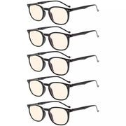 eyekeeper.com 5 Pack Blue Light Blocking Reading Glasses Vintage Oval Readers CG065 Eyeglasses White Smoke Black-5pcs / without magnification,Black-5pcs / +0.50,Black-5pcs / +0.75,Black-5pcs / +1.00,Black-5pcs / +1.50,Black-5pcs / +1.75,Black-5pcs / +2.25,Black-5pcs / +2.50,Black-5pcs / +2.75,Black-5pcs / +3.00,Black-5pcs / +4.00,Tortoise-5pcs / without magnif
