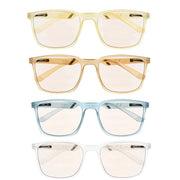 eyekeeper.com 5 Pack Blue Light Filter Reading Glasses UVR151 Eyeglasses White Smoke 5 Pairs Mix / without magnification,5 Pairs Mix / +0.50,5 Pairs Mix / +0.75,5 Pairs Mix / +1.00,5 Pairs Mix / +1.25,5 Pairs Mix / +1.50,5 Pairs Mix / +1.75,5 Pairs Mix / +3.00