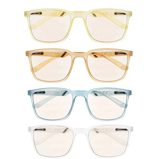eyekeeper.com 5 Pack Blue Light Filter Reading Glasses UVR151 Eyeglasses White Smoke 5 Pairs Mix / without magnification,5 Pairs Mix / +0.50,5 Pairs Mix / +0.75,5 Pairs Mix / +1.00,5 Pairs Mix / +1.25,5 Pairs Mix / +1.50,5 Pairs Mix / +1.75,5 Pairs Mix / +3.00