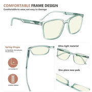 eyekeeper.com 5 Pack Blue Light Filter Reading Glasses UVR151 Eyeglasses White Smoke 5 Pairs Mix / without magnification,5 Pairs Mix / +0.50,5 Pairs Mix / +0.75,5 Pairs Mix / +1.00,5 Pairs Mix / +1.25,5 Pairs Mix / +1.50,5 Pairs Mix / +1.75,5 Pairs Mix / +3.00
