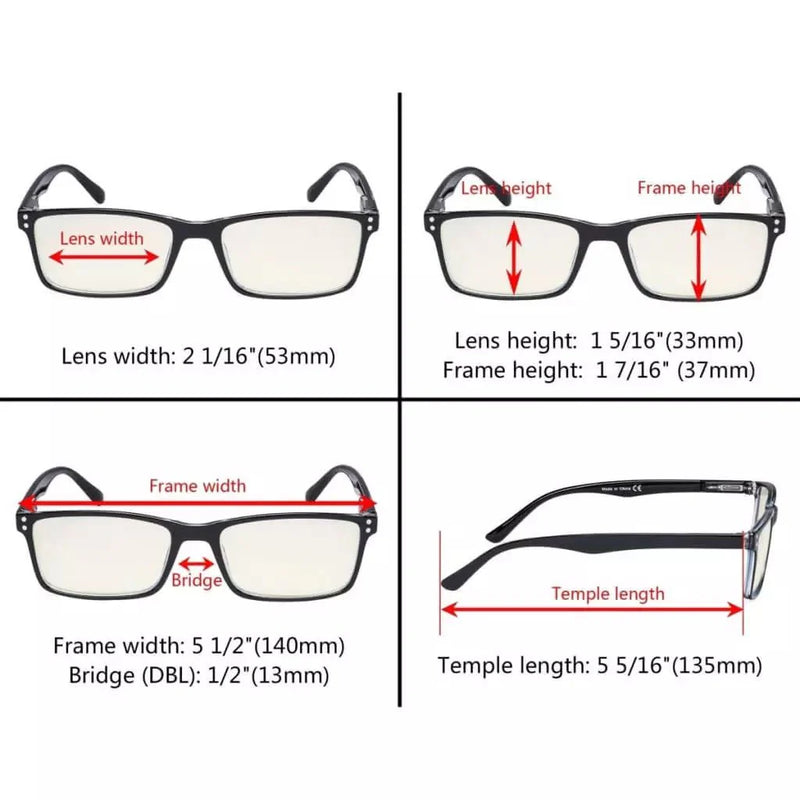 eyekeeper.com 5 Pack Blue Light Filter Reading Glasses UVR802 Eyeglasses White Smoke 5 Pairs Mix / +0.50,5 Pairs Mix / +0.75,5 Pairs Mix / +1.00,5 Pairs Mix / +1.50,5 Pairs Mix / +1.75,5 Pairs Mix / +2.00,5 Pairs Mix / +2.25,5 Pairs Mix / +2.50,5 Pairs Mix / +2.75,5 Pairs Mix / +3.00,5 Pairs Mix / +3.50,5 Pairs Mix / +4.00