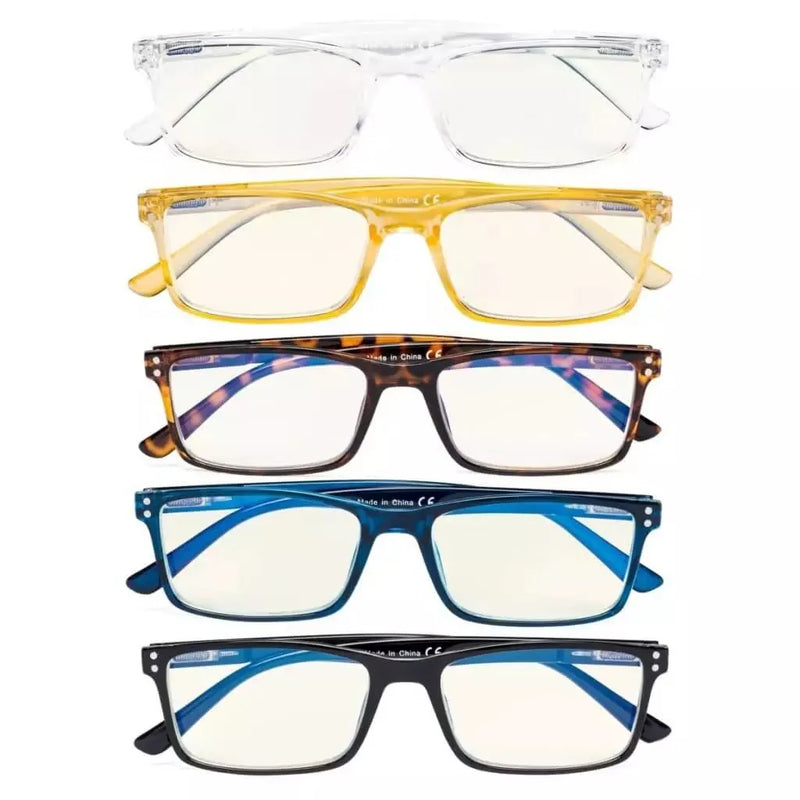 eyekeeper.com 5 Pack Blue Light Filter Reading Glasses UVR802 Eyeglasses White Smoke 5 Pairs Mix / +0.50,5 Pairs Mix / +0.75,5 Pairs Mix / +1.00,5 Pairs Mix / +1.50,5 Pairs Mix / +1.75,5 Pairs Mix / +2.00,5 Pairs Mix / +2.25,5 Pairs Mix / +2.50,5 Pairs Mix / +2.75,5 Pairs Mix / +3.00,5 Pairs Mix / +3.50,5 Pairs Mix / +4.00