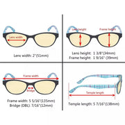 eyekeeper.com 5 Pack Cat-eye Blue Light Blocking Readers Pattern TM074 Eyeglasses White Smoke 5 Pairs Mix / without magnification,5 Pairs Mix / +0.50,5 Pairs Mix / +0.75,5 Pairs Mix / +1.00,5 Pairs Mix / +1.50,5 Pairs Mix / +1.75,5 Pairs Mix / +2.00,5 Pairs Mix / +2.25,5 Pairs Mix / +2.50,5 Pairs Mix / +3.00