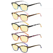 eyekeeper.com 5 Pack Cat-eye Blue Light Blocking Reading Glasses TM9111 Eyeglasses White Smoke 5 Pairs Mix / without magnification,5 Pairs Mix / +0.50,5 Pairs Mix / +0.75,5 Pairs Mix / +1.00,5 Pairs Mix / +1.25,5 Pairs Mix / +1.50,5 Pairs Mix / +1.75,5 Pairs Mix / +2.00,5 Pairs Mix / +2.50,5 Pairs Mix / +3.00