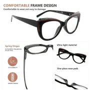eyekeeper.com 5 Pack Cat-eye Reading Glasses Charming Readers R2118 Eyeglasses White Smoke 5 Pairs Mix / without magnification,5 Pairs Mix / +0.50,5 Pairs Mix / +0.75,5 Pairs Mix / +1.00,5 Pairs Mix / +1.25,5 Pairs Mix / +1.50,5 Pairs Mix / +1.75,5 Pairs Mix / +2.00,5 Pairs Mix / +2.25,5 Pairs Mix / +2.50,5 Pairs Mix / +2.75,5 Pairs Mix / +3.00