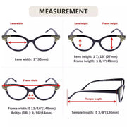 eyekeeper.com 5 Pack Cat-eye Reading Glasses Chic Readers R2123 Eyeglasses White Smoke 5 Pairs Mix / without magnification,5 Pairs Mix / +0.50,5 Pairs Mix / +0.75,5 Pairs Mix / +1.00,5 Pairs Mix / +1.25,5 Pairs Mix / +1.50,5 Pairs Mix / +1.75,5 Pairs Mix / +2.00,5 Pairs Mix / +2.25,5 Pairs Mix / +2.50,5 Pairs Mix / +2.75,5 Pairs Mix / +3.00