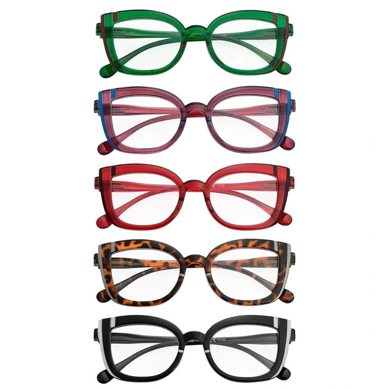 eyekeeper.com 5 Pack Cat-eye Reading Glasses Cute Readers R2117 Eyeglasses White Smoke 5 Pairs Mix / +0.50,5 Pairs Mix / +0.75,5 Pairs Mix / +1.00,5 Pairs Mix / +1.25,5 Pairs Mix / +1.50,5 Pairs Mix / +1.75,5 Pairs Mix / +2.00,5 Pairs Mix / +2.25,5 Pairs Mix / +2.50,5 Pairs Mix / +2.75,5 Pairs Mix / +3.00,5 Pairs Mix / +3.25,5 Pairs Mix / +