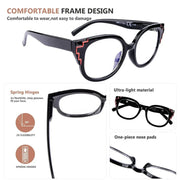 eyekeeper.com 5 Pack Cat-eye Reading Glasses Fashion Readers R2119 Eyeglasses White Smoke 5 Pairs Mix / without magnification,5 Pairs Mix / +0.50,5 Pairs Mix / +0.75,5 Pairs Mix / +1.00,5 Pairs Mix / +1.25,5 Pairs Mix / +1.50,5 Pairs Mix / +1.75,5 Pairs Mix / +2.00,5 Pairs Mix / +2.25,5 Pairs Mix / +2.50,5 Pairs Mix / +2.75,5 Pairs Mix / +3.00