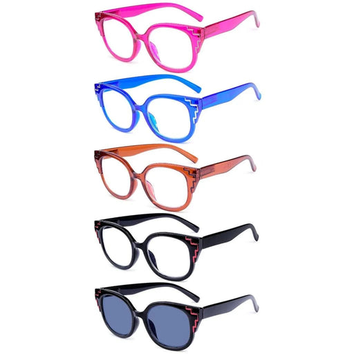 eyekeeper.com 5 Pack Cat-eye Reading Glasses Fashion Readers R2119 Eyeglasses White Smoke 5 Pairs Mix / without magnification,5 Pairs Mix / +0.50,5 Pairs Mix / +0.75,5 Pairs Mix / +1.00,5 Pairs Mix / +1.25,5 Pairs Mix / +1.50,5 Pairs Mix / +1.75,5 Pairs Mix / +2.00,5 Pairs Mix / +2.25,5 Pairs Mix / +2.50,5 Pairs Mix / +2.75,5 Pairs Mix / +3.00