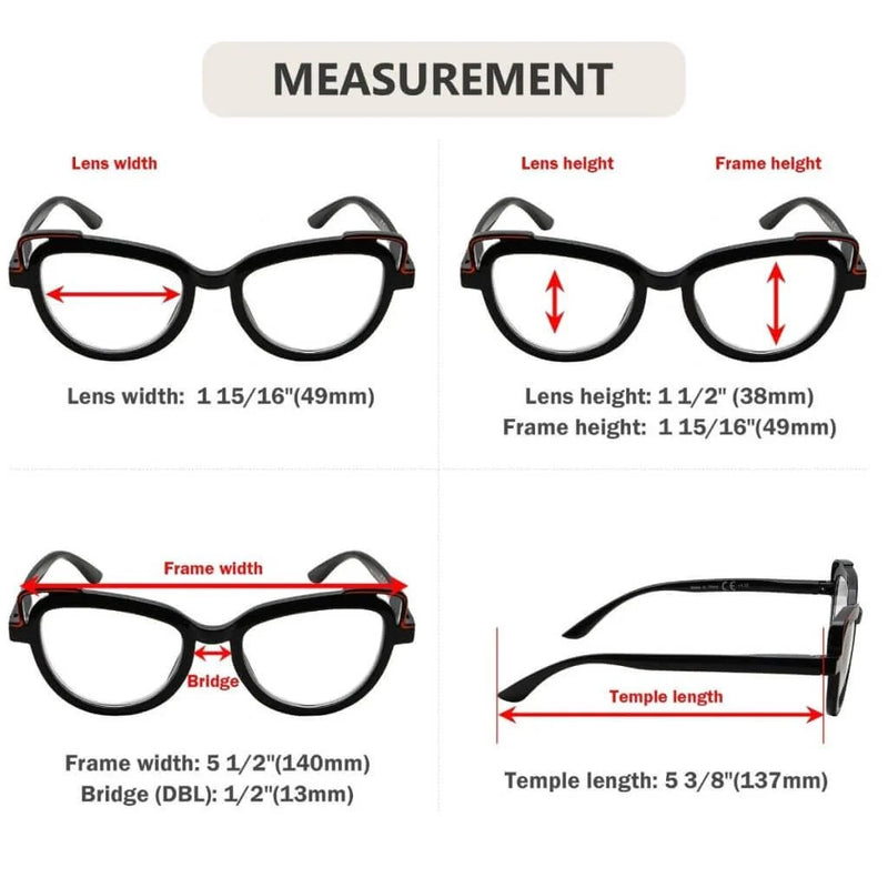 eyekeeper.com 5 Pack Cat-eye Reading Glasses Stylish Readers R2113 Eyeglasses White Smoke 5 Pairs Mix / without magnification,5 Pairs Mix / +0.50,5 Pairs Mix / +0.75,5 Pairs Mix / +1.00,5 Pairs Mix / +1.25,5 Pairs Mix / +1.50,5 Pairs Mix / +1.75,5 Pairs Mix / +2.00,5 Pairs Mix / +2.25,5 Pairs Mix / +2.50,5 Pairs Mix / +2.75,5 Pairs Mix / +3.00