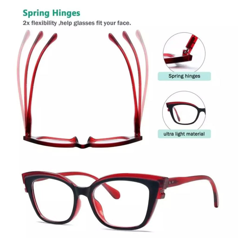 eyekeeper.com 5 Pack Cat-eye Reading Glasses Stylish Readers R2127 Eyeglasses White Smoke 5 Pairs Mix / +0.50,5 Pairs Mix / +0.75,5 Pairs Mix / +1.00,5 Pairs Mix / +1.25,5 Pairs Mix / +1.50,5 Pairs Mix / +1.75,5 Pairs Mix / +2.00,5 Pairs Mix / +2.25,5 Pairs Mix / +2.50,5 Pairs Mix / +2.75,5 Pairs Mix / +3.00,5 Pairs Mix / +3.25,5 Pairs Mix / +