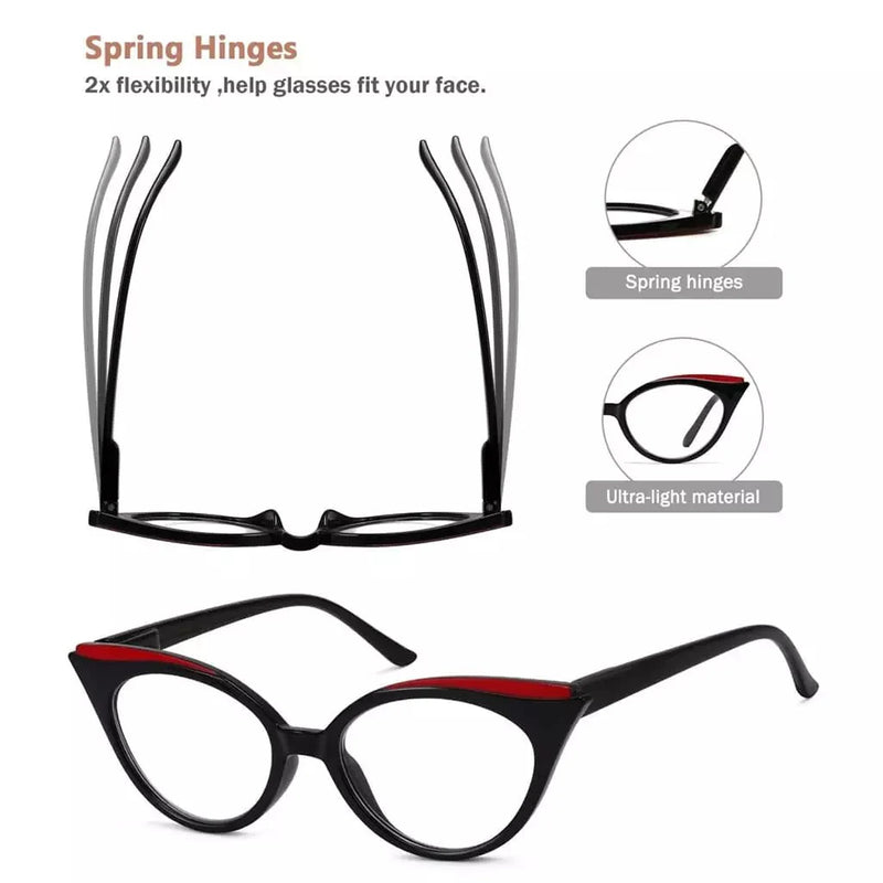 eyekeeper.com 5 Pack Cat-eye Reading Glasses Trendy Readers R2125 Eyeglasses White Smoke 5 Pairs Mix / +0.50,5 Pairs Mix / +0.75,5 Pairs Mix / +1.00,5 Pairs Mix / +1.25,5 Pairs Mix / +1.50,5 Pairs Mix / +1.75,5 Pairs Mix / +2.00,5 Pairs Mix / +2.25,5 Pairs Mix / +2.50,5 Pairs Mix / +2.75,5 Pairs Mix / +3.00,5 Pairs Mix / +3.25,5 Pairs Mix / +