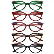eyekeeper.com 5 Pack Cat-eye Reading Glasses Trendy Readers R2125 Eyeglasses White Smoke 5 Pairs Mix / +0.50,5 Pairs Mix / +0.75,5 Pairs Mix / +1.00,5 Pairs Mix / +1.25,5 Pairs Mix / +1.50,5 Pairs Mix / +1.75,5 Pairs Mix / +2.00,5 Pairs Mix / +2.25,5 Pairs Mix / +2.50,5 Pairs Mix / +2.75,5 Pairs Mix / +3.00,5 Pairs Mix / +3.25,5 Pairs Mix / +